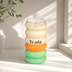 Triola™ Caterpillar - Neon Summer Candle