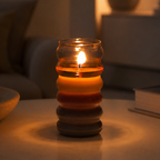 Triola™ Caterpillar - Neon Summer Candle