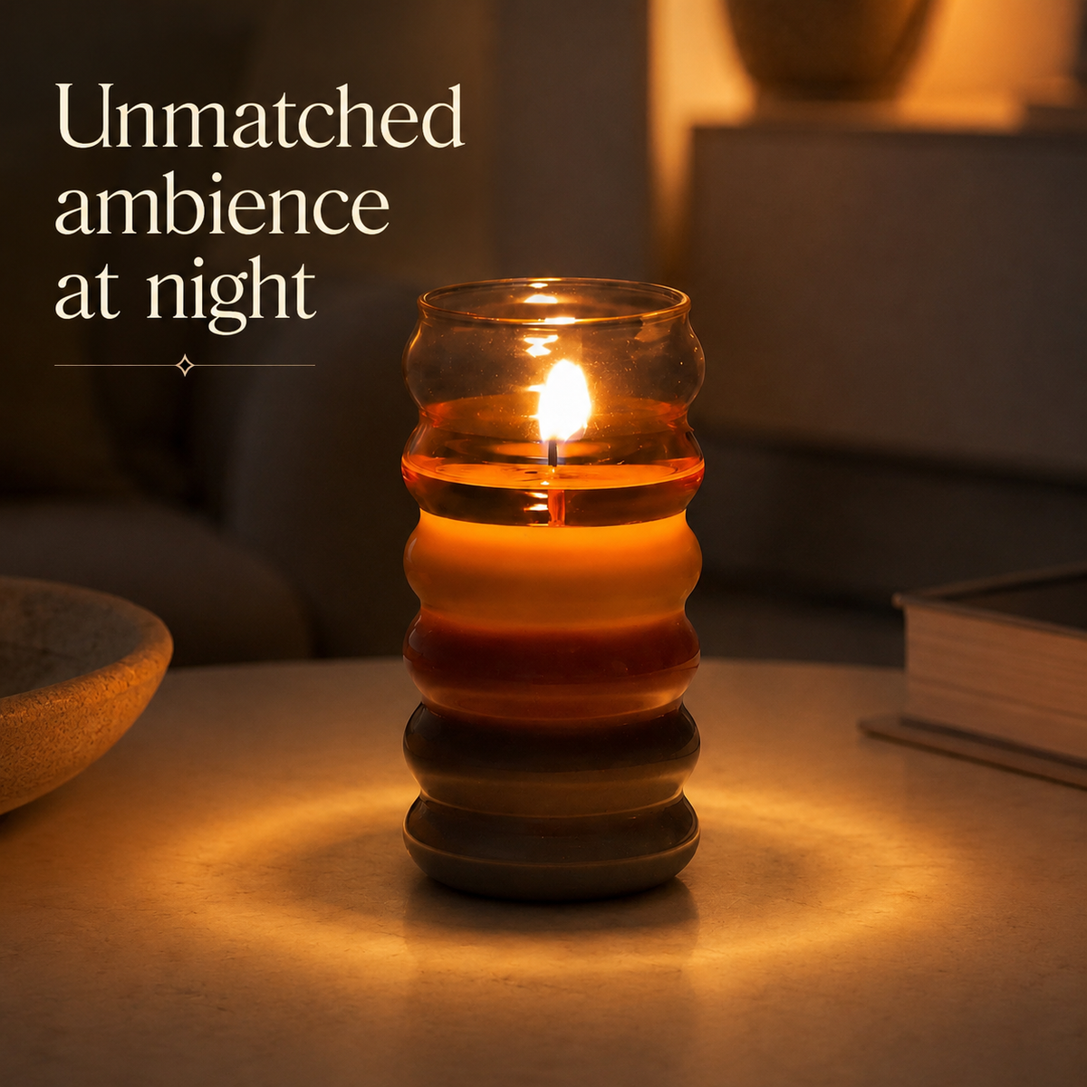 Triola® Caterpillar - Cosy Winter Candle