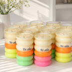 Triola™ Caterpillar - Neon Summer Candle