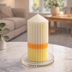 Triola Glass Candle Coaster (Single Piece)