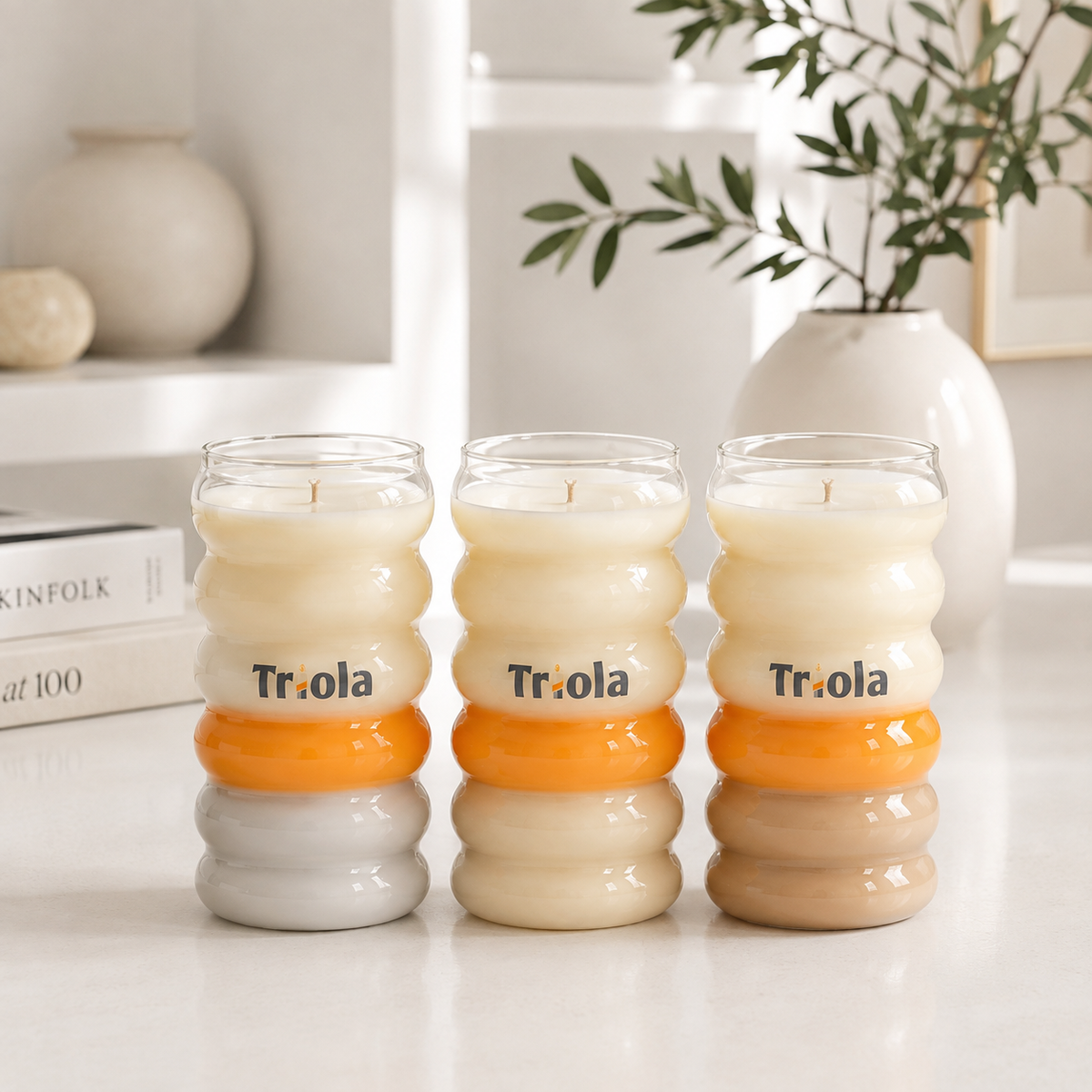 Triola® Caterpillar - Cosy Winter Candle