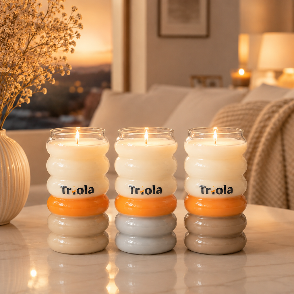 Triola® Caterpillar - Cosy Winter Candle