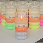 Triola™ Caterpillar - Neon Summer Candle